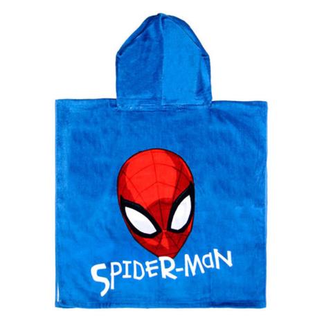 Marvel Spiderman Hooded Bath Beach Towel Poncho Extra Image 2
